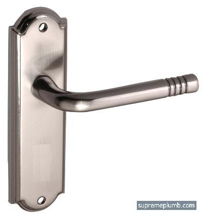 Madrid Lever Latch Satin Black Nickel 